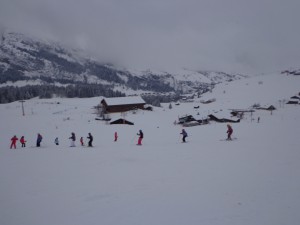 Sur la piste de la Joyère